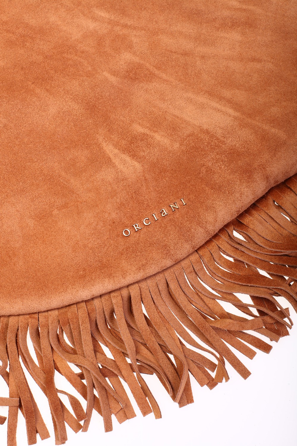 shop ORCIANI  Borsa: Orciani Borsa Pong Naif Fringe a spalla in suede con tracolla.
Due tasche interne aperte
Chiusura con bottone magnetico
Tracolla regolabile rimovibile
Dettagli in finitura ottone lucido
Dimensioni: larghezza: 42 cm, altezza: 35 cm, profondità: 1.5 cm.
Composizione: 100% pelle bovina.
Fodera: 50% poliammide 50% poliuretano.
Fabbricato in Italia.. B02132 NFG-AMBRA number 5482087